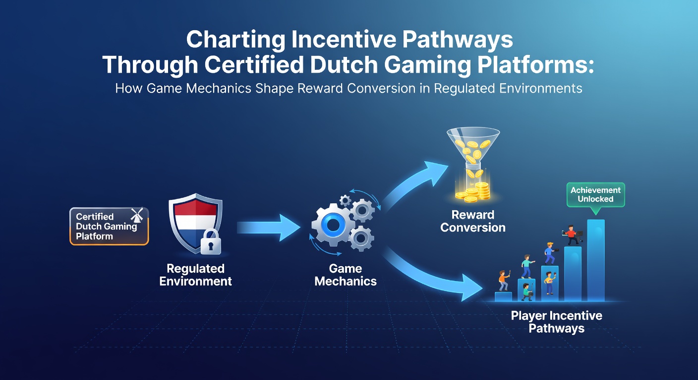 Overzicht van incentivepaden en gamemechanieken op gecertificeerde Nederlandse gamingplatforms