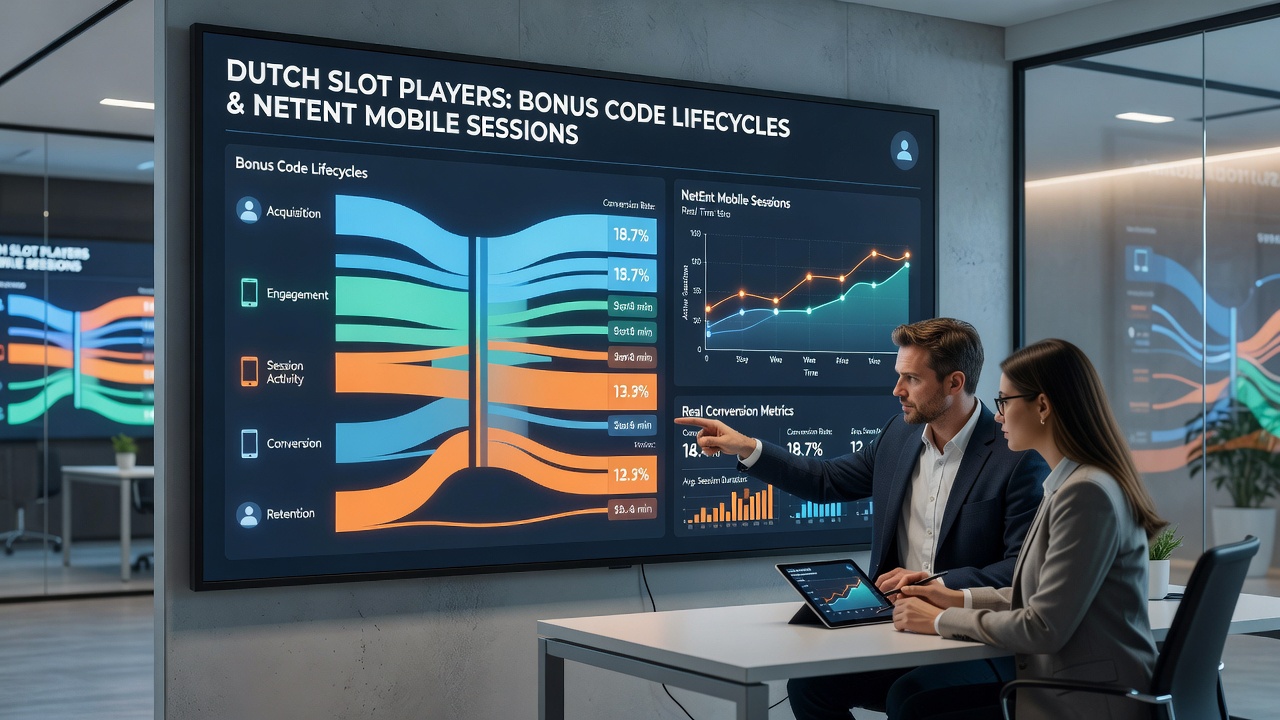 Analyse van conversieratio's in NetEnt mobiele sessies voor Nederlandse spelers