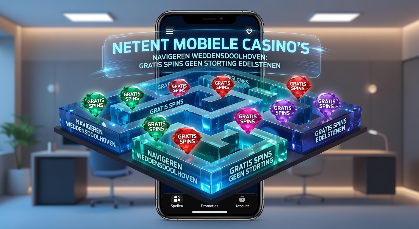 Grafiek met wagering progressie in een NetEnt slot, tonen stappen van free spins naar cash uitbetaling, met mobiele interface elementen en Nederlandse vlag